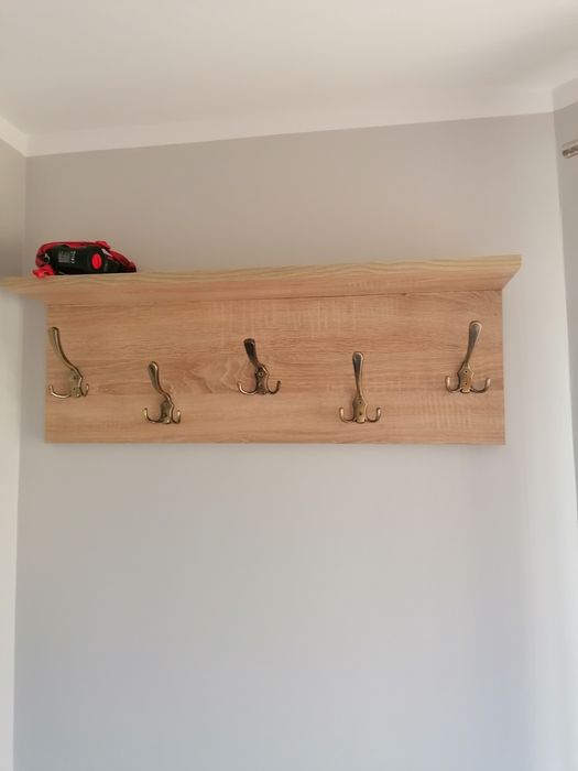 Wieszak z szafką na buty