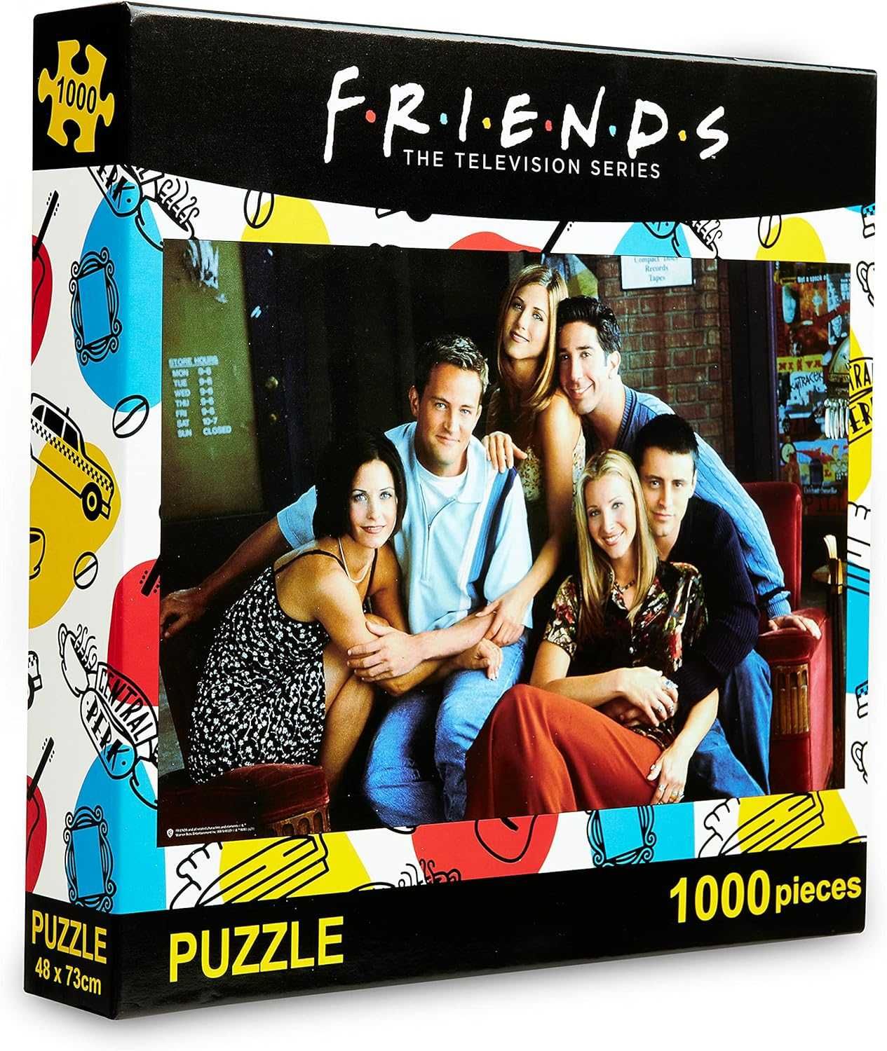 Puzzle Friends - Oficjalny Zestaw 1000 Elementów, Dla Fanów Serialu