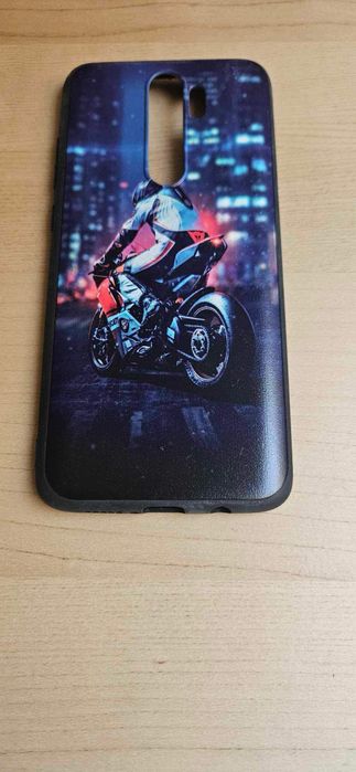 Etui z motocyklem Xiaomi redmi note 8 pro