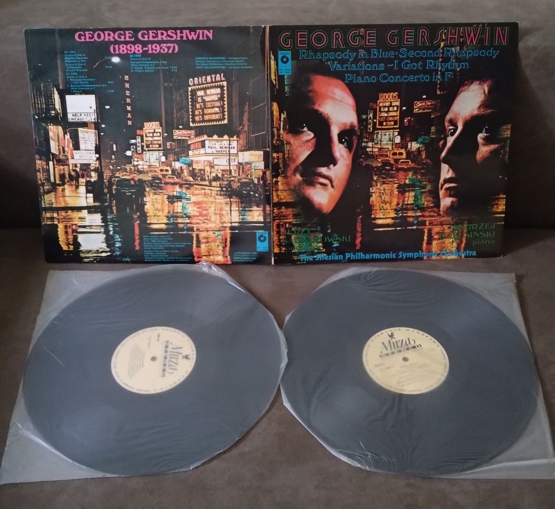George Gershwin "Błękitna rapsodia" winyl album