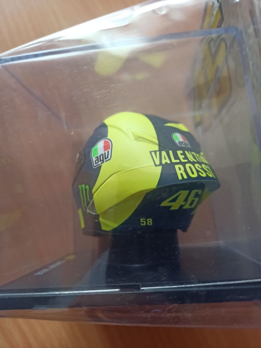 Coleção capacetes do Rossi  Moto GP