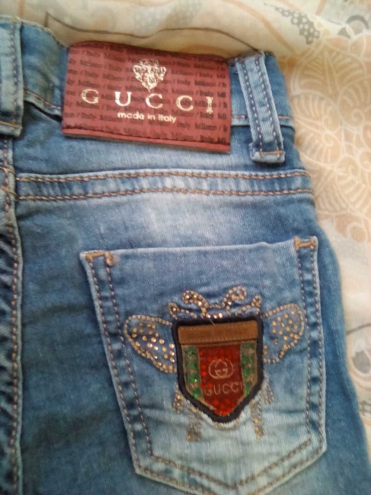 Джинси дитячі. GUCCI. На зріст 104 см, б/к