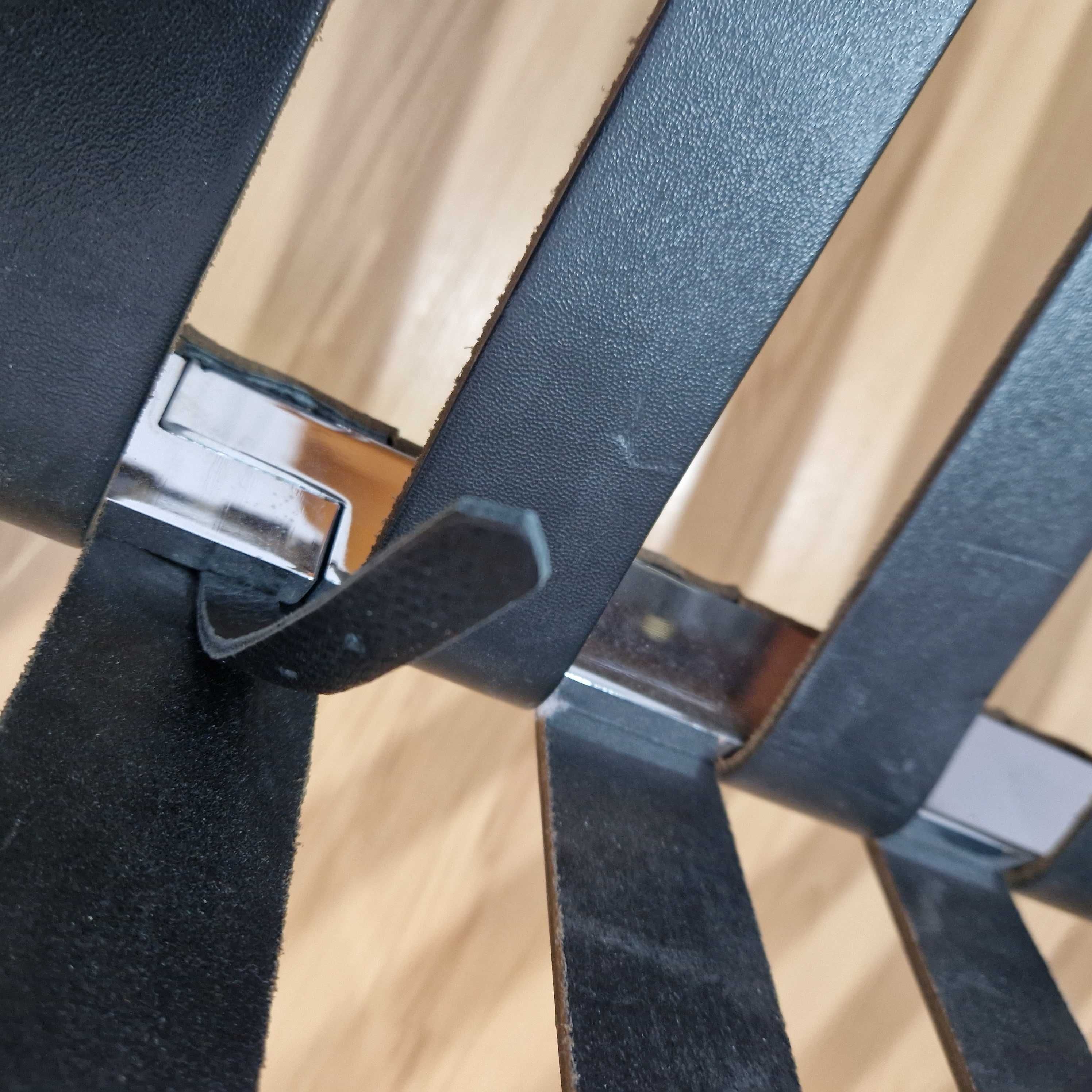 Fotel Knoll Barcelona "nowy" 40-letni z kartonu.