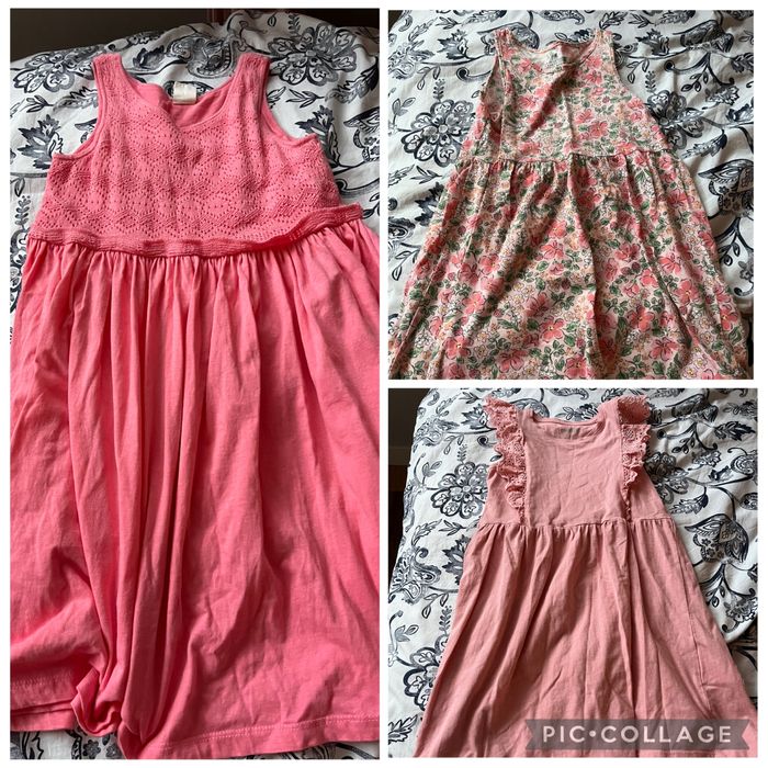 Paka ubranek 110/116 H&M, Lupilu, kurtka zimowa, komplet narciarski