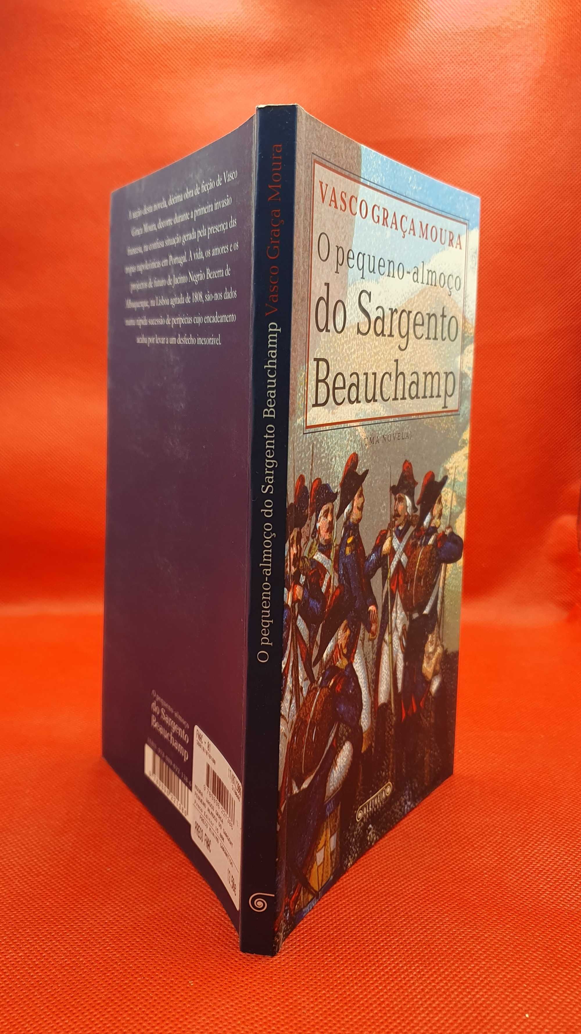 Livro - REF PBV - Vasco Graça Moura - O Pequeno Almoço do Sargento...