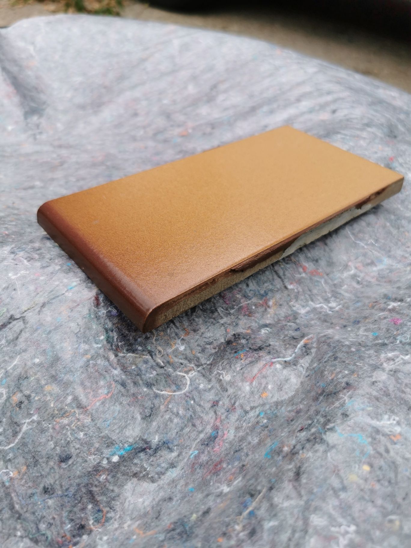 PARAPET ceramiczny płytki klinkierowe 10x20 cm, 4,2 metra bieżącego