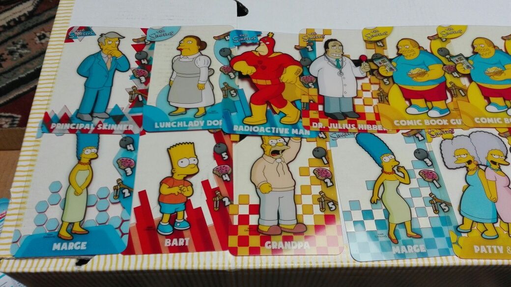 The Simpsons lamincards