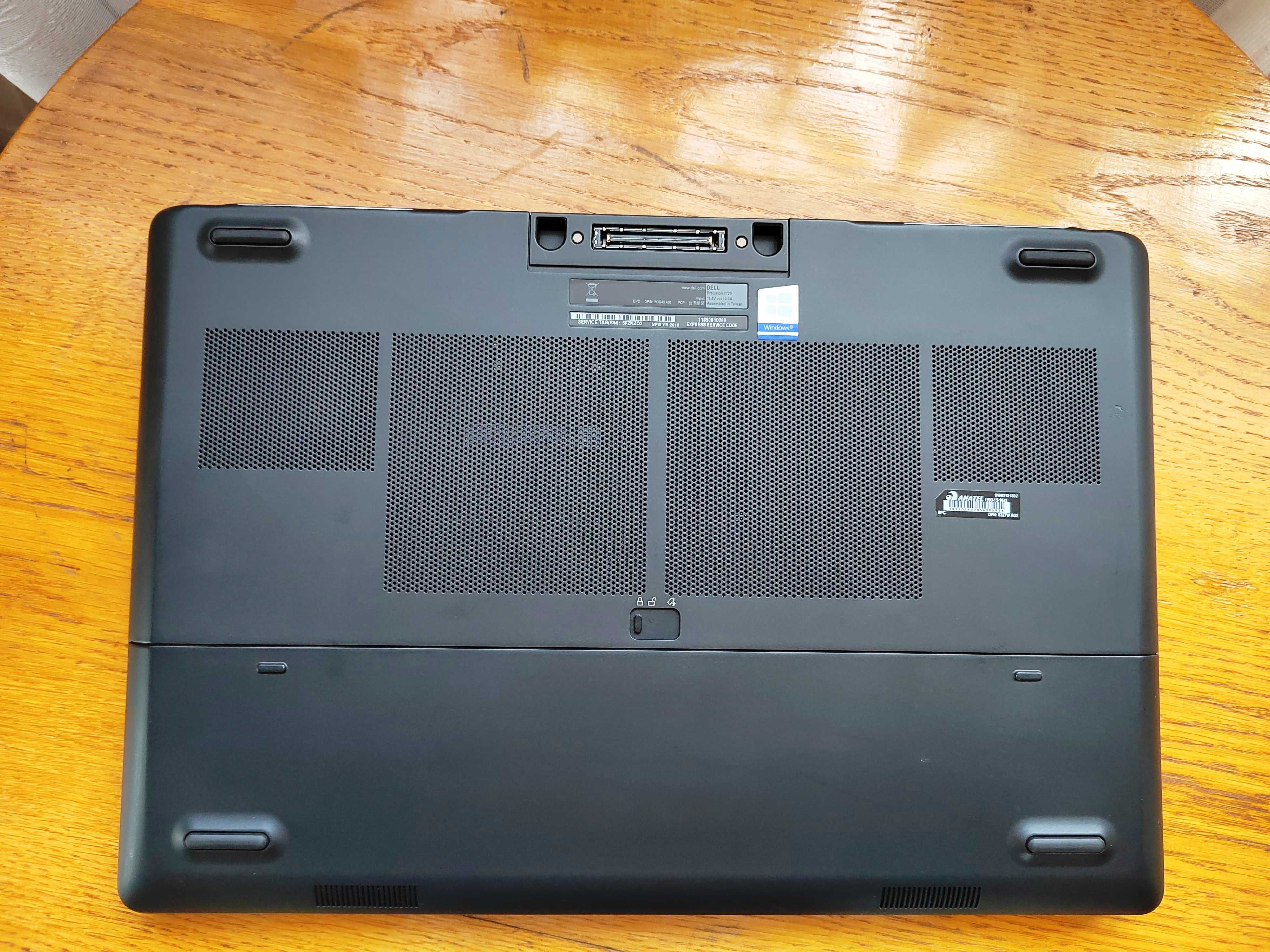 Dell Precision 7720 - 17.3 FullHD/E3 1545M/Radeon Pro WX 4130/16/512
