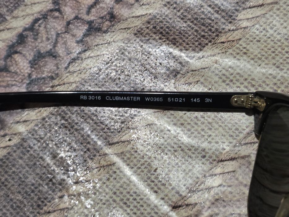 Сонцезахисні окуляри Ray-Ban rayban clubmaster rb 3016