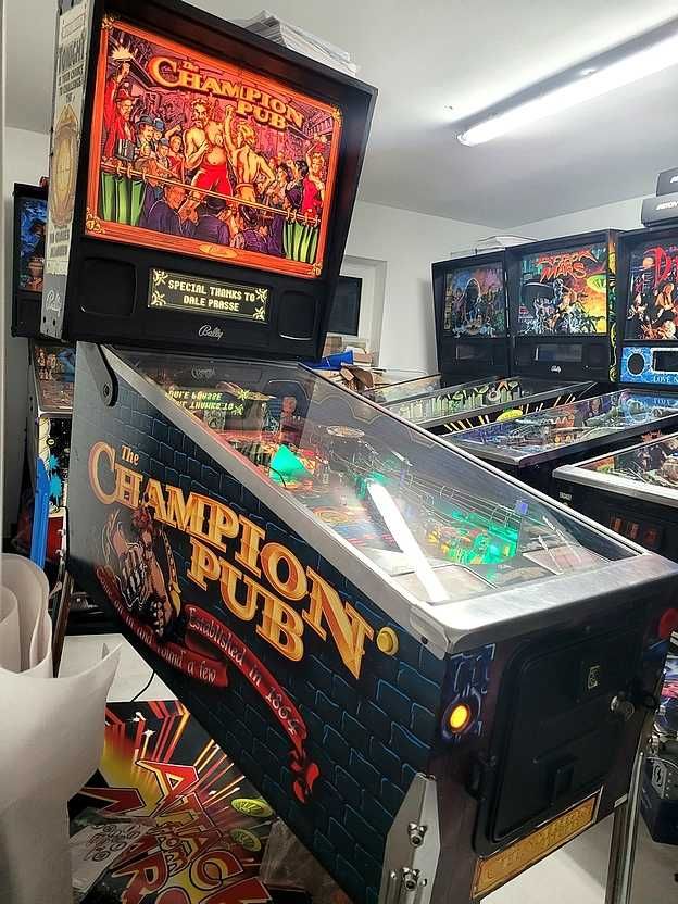 flipper ,fliper CHAMPION PUB i FISH TALES - Stan bdb/Pinball