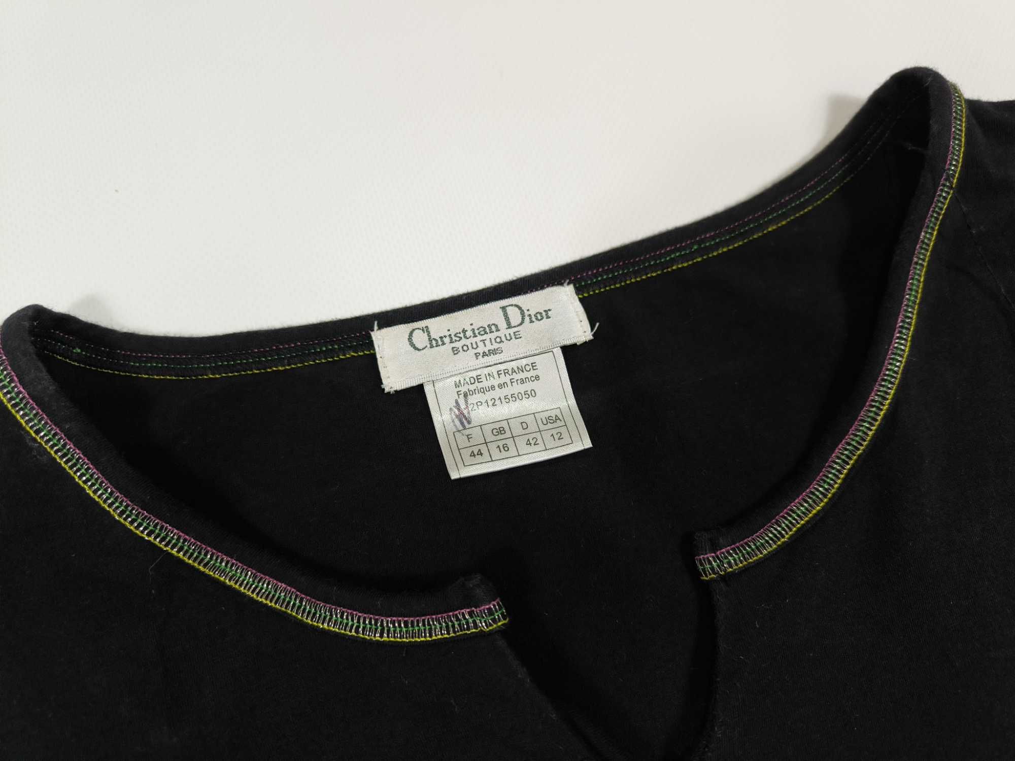 Vintage Christian Dior Boutique блуза, лонгслив размер 12