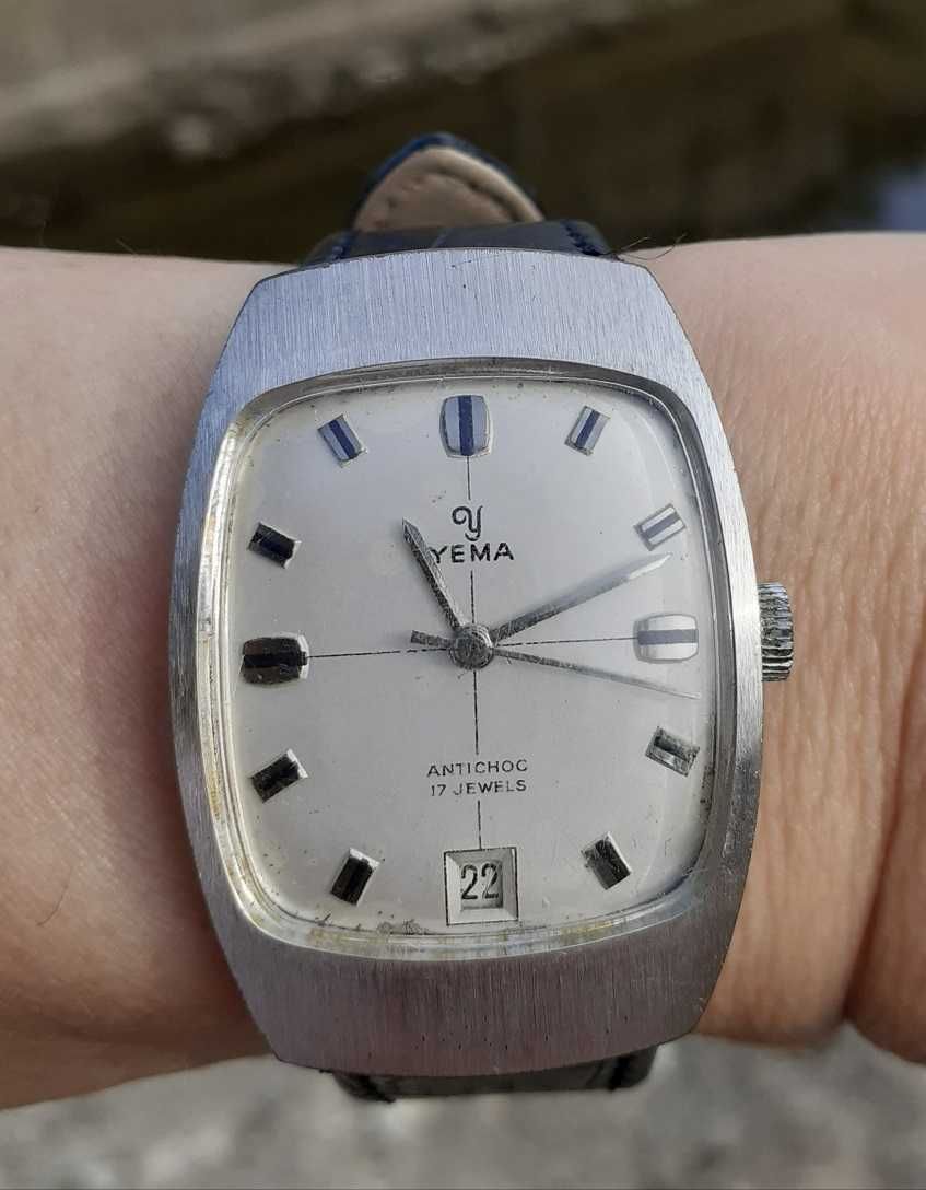 Relógio Yema vintage - descida de preço