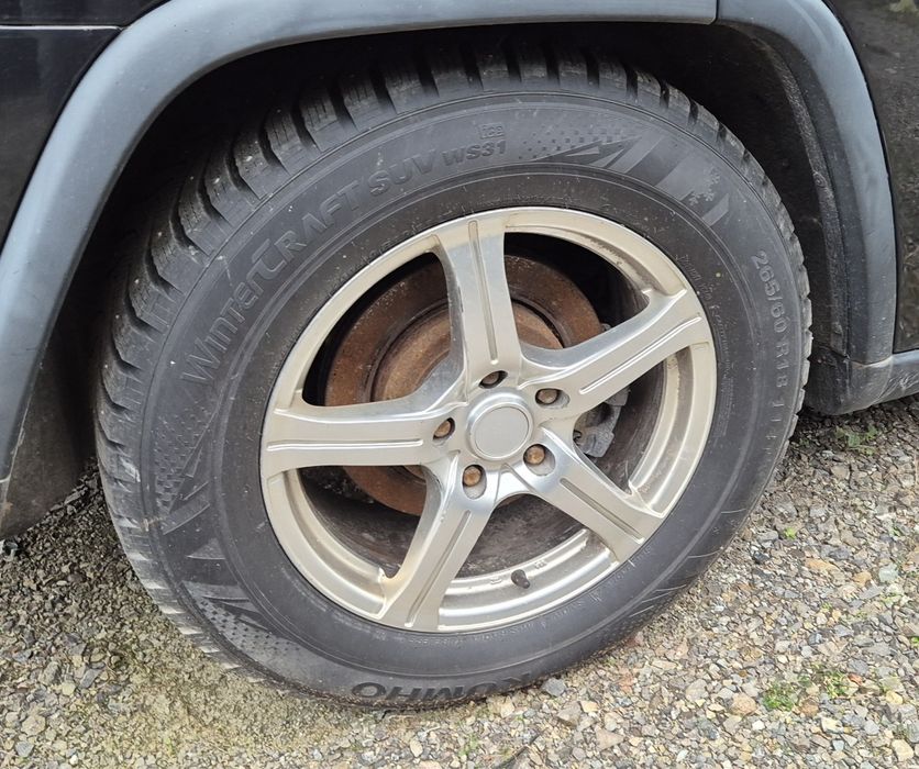 Koła zimowe Jeep 5x127 265/60r18 Kumho