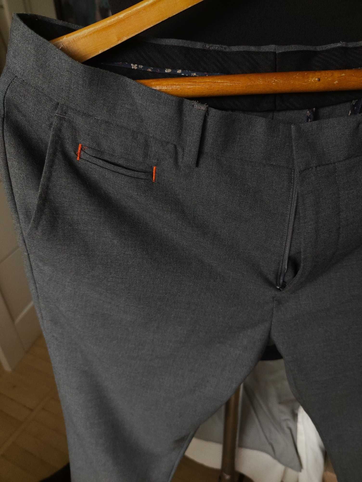 Джинсы брюки Harry Brown trousers Англия w36 stretch grey.