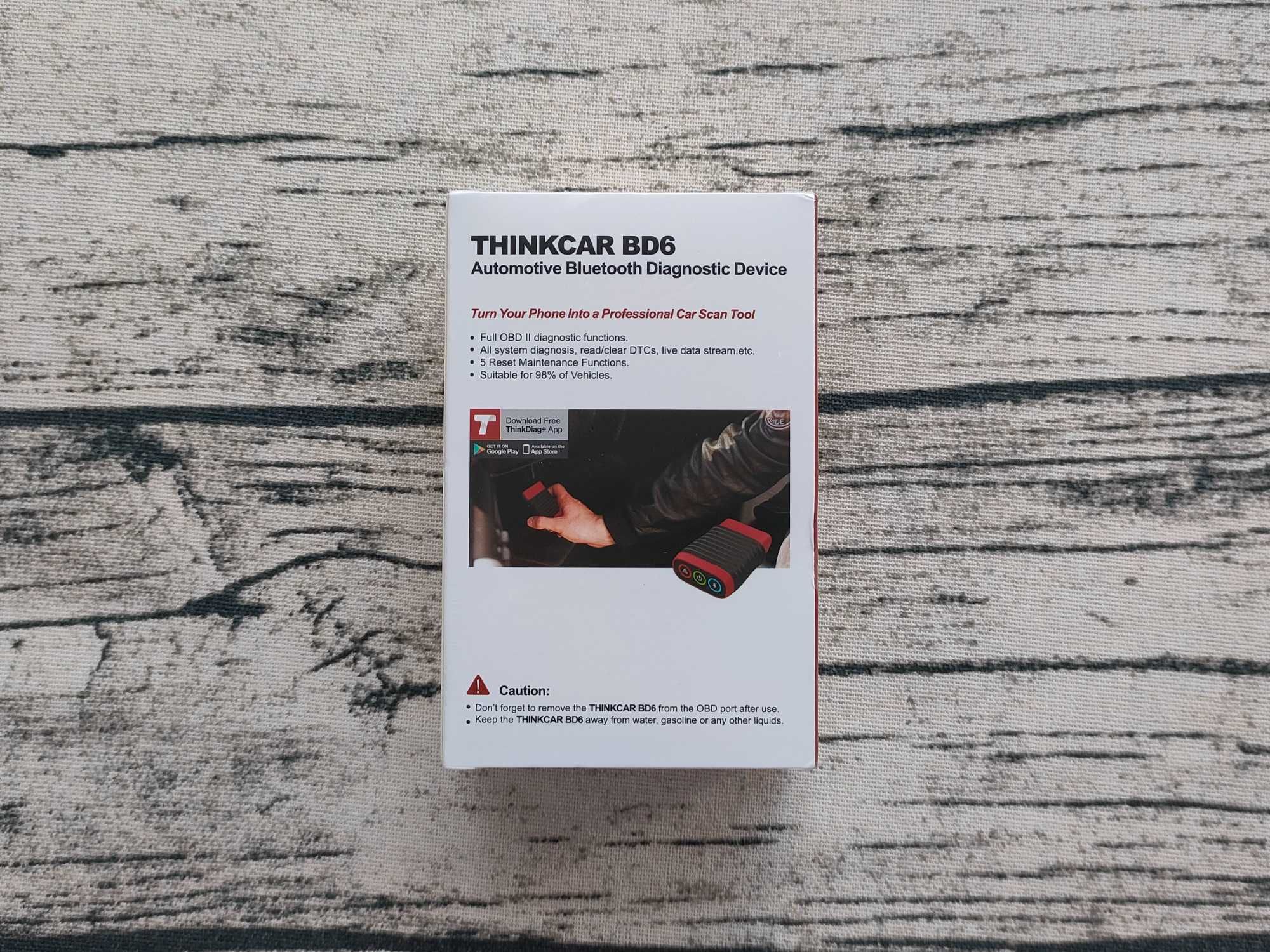 Автосканер Thinkcar BD6 сканер помилок ScanMate OBD2