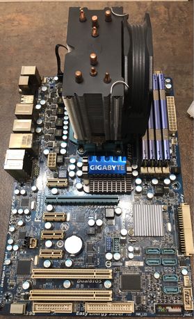 Zestaw komputerowy: płyta główna, procesor, chłodzenie, pamięć ram