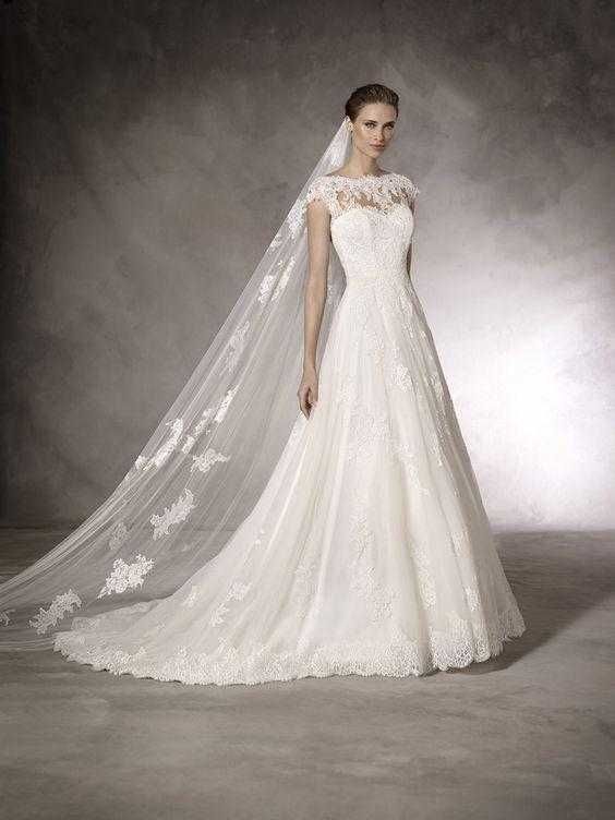 Pronovias Keyla 38, 175+6cm off-white A, Warszawa/Sochaczew/Wrocław