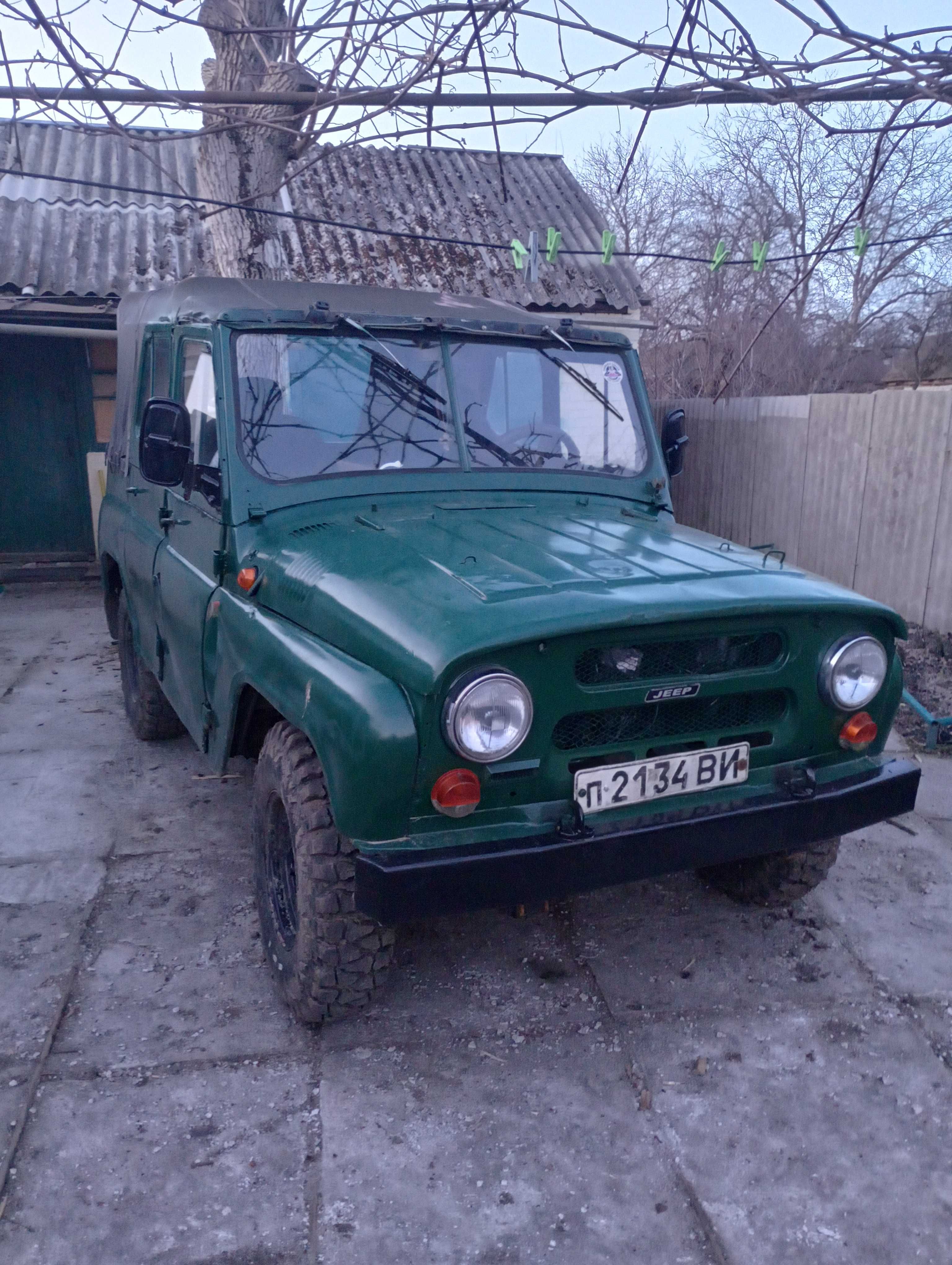 Уаз 469 дизель (джип черокі)