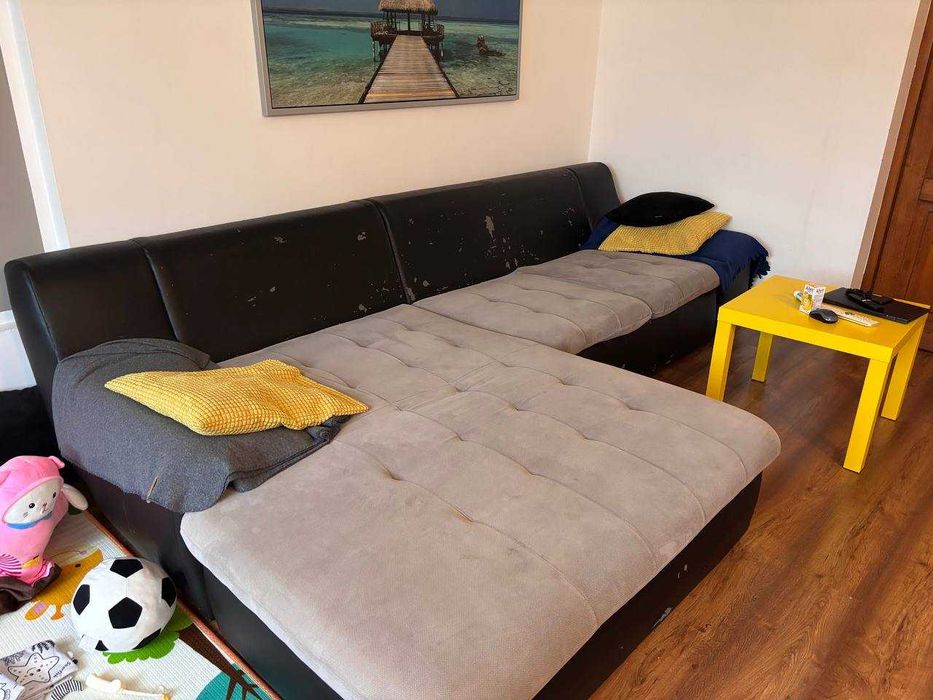 duża kanapa/ narożnik do oddania za darmo -Gdańsk Przymorze
