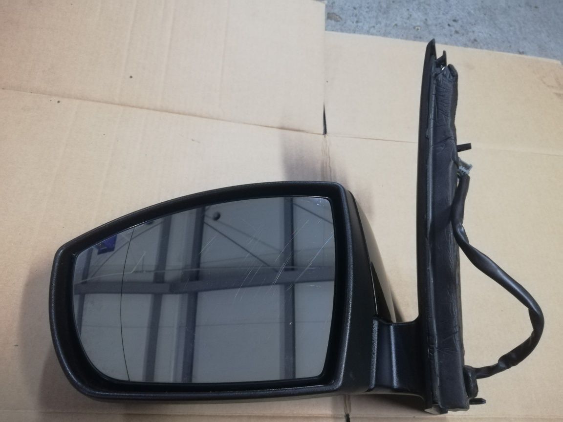 Lusterko zewnętrzne lewe Ford C-max mk2 II 6 PIN Europa FA czarne kpl