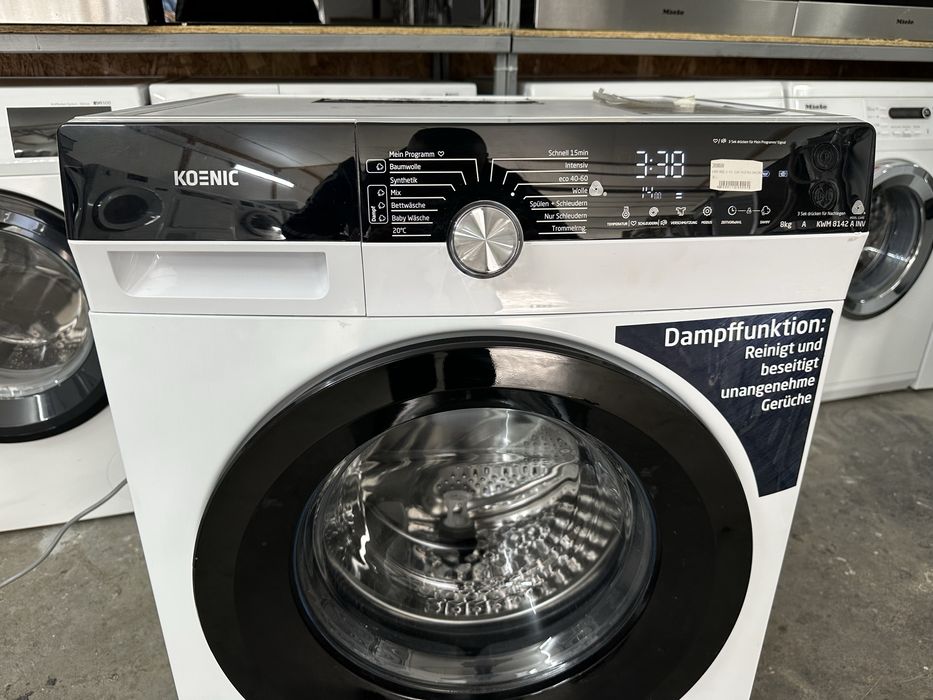 Вузька пральна машина Koenic KWM8142A /8кг