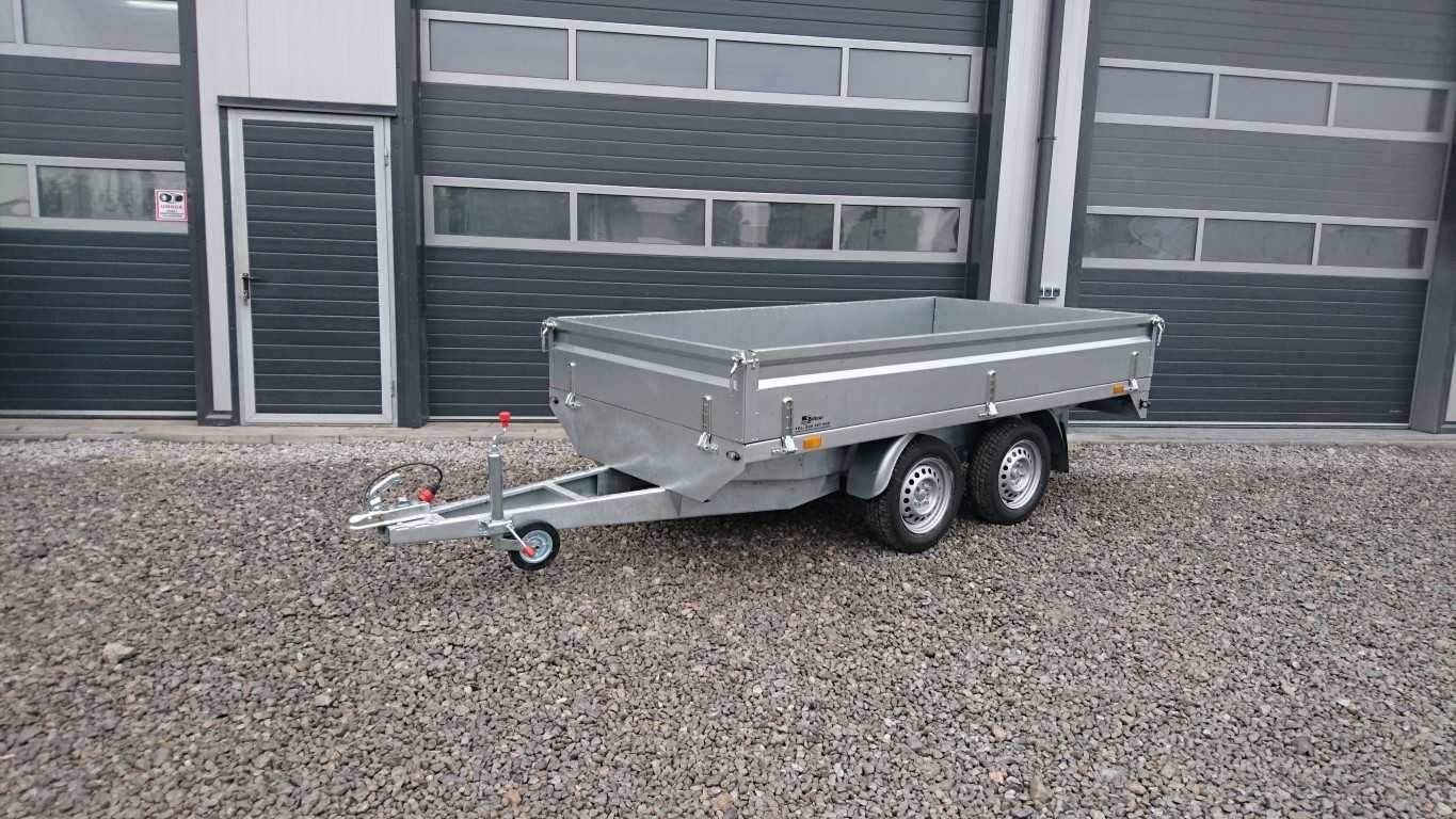 Przyczepka samochodowa SIDECAR 300x156 750 kg Producent - TRANSPORT