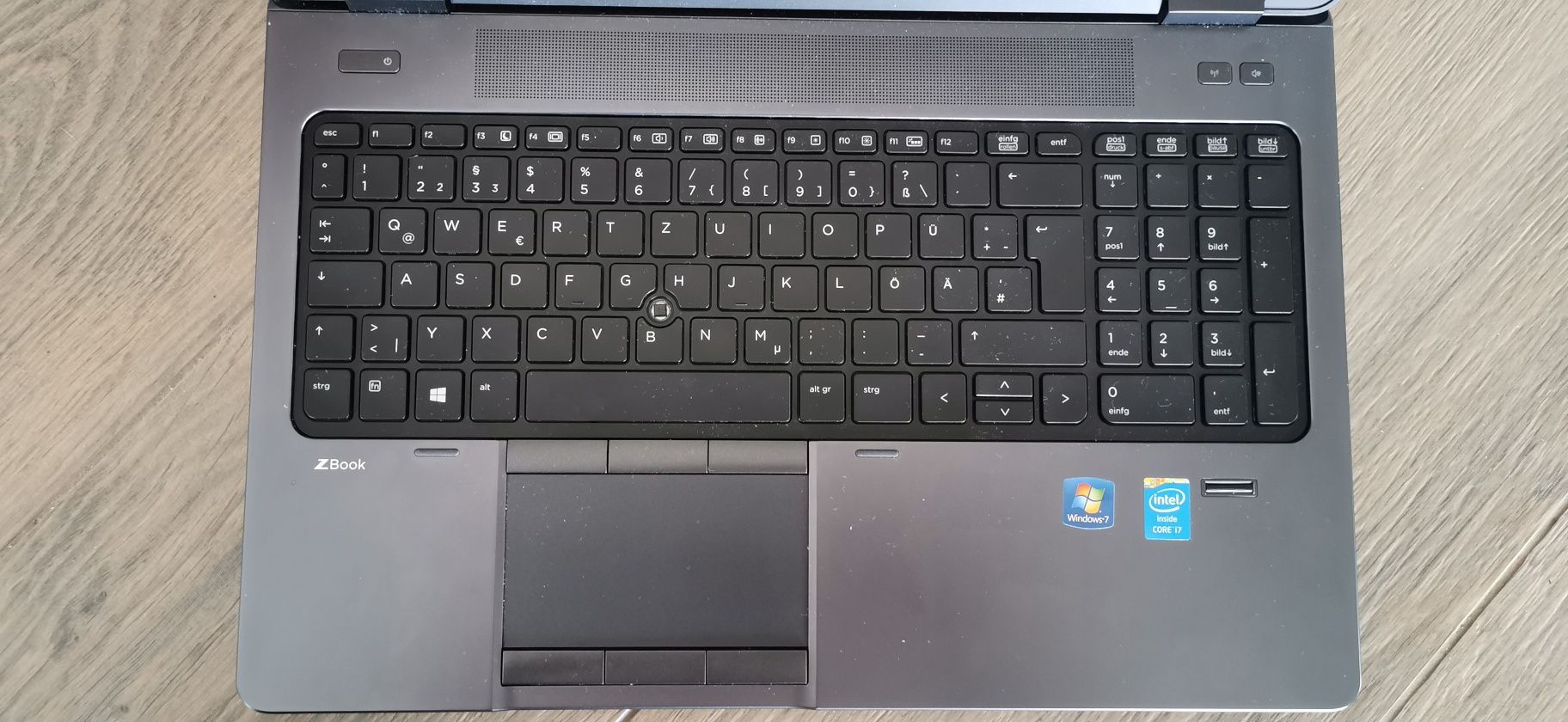 Laptop Zbook  i7 8gb Quadro 2100m 2GB