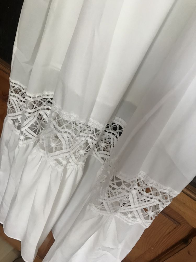 Sukienka letnia boho z haftem rozpinana Butik r. M