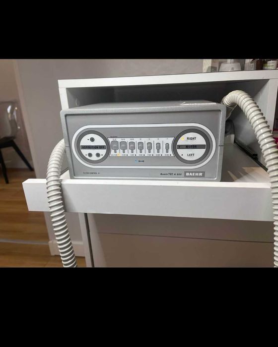 Frezarka podologiczna z pochłaniaczem Baehr a800