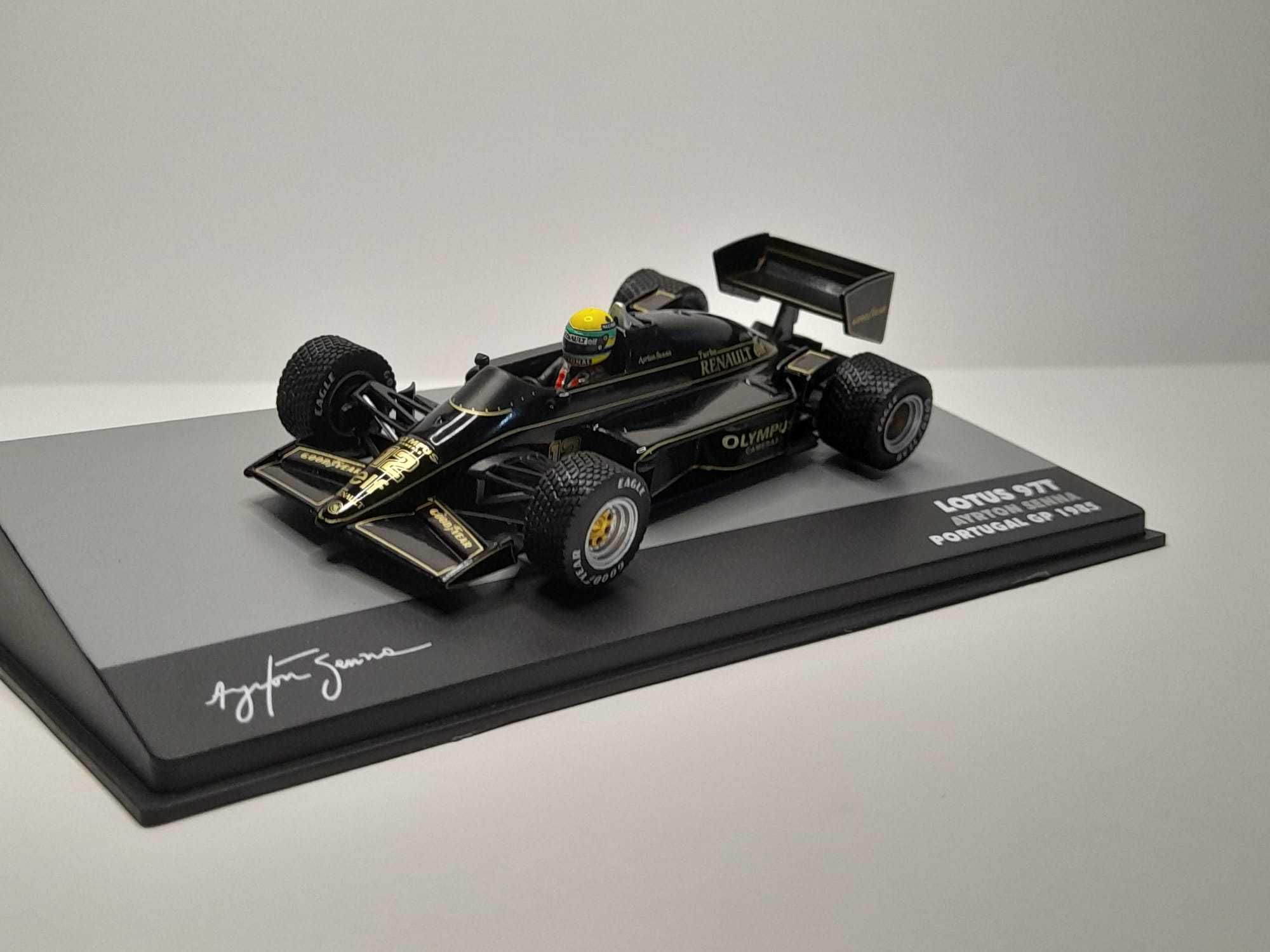 Miniaturas F1 Ayrton Senna
