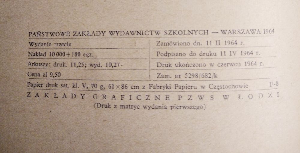 Gramatyka języka francuskiego Stanisław Gniadek 1964 *