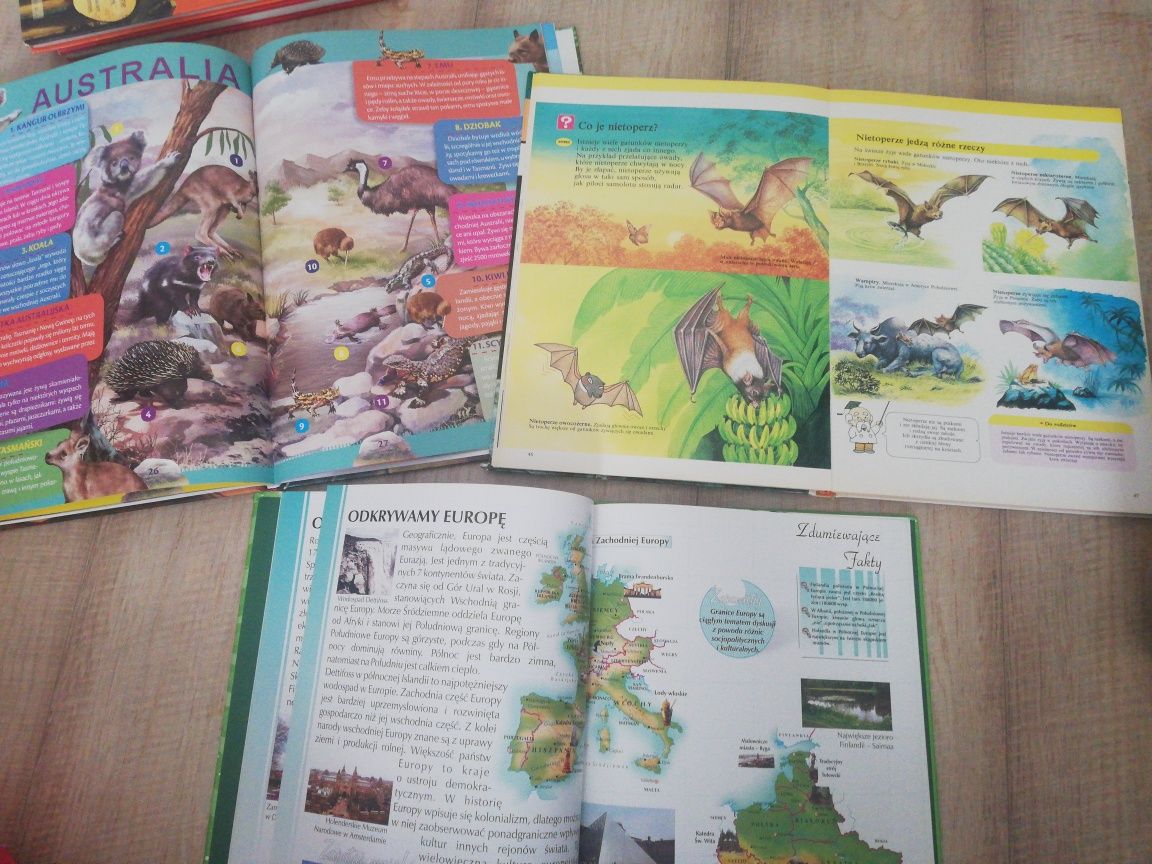 Atlas zwierząt świata 3 książki