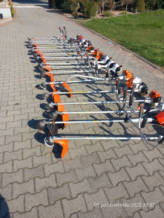 Kosy wykaszarki podkaszarki stihl husqvarna dolmar Robin Echo spalinow