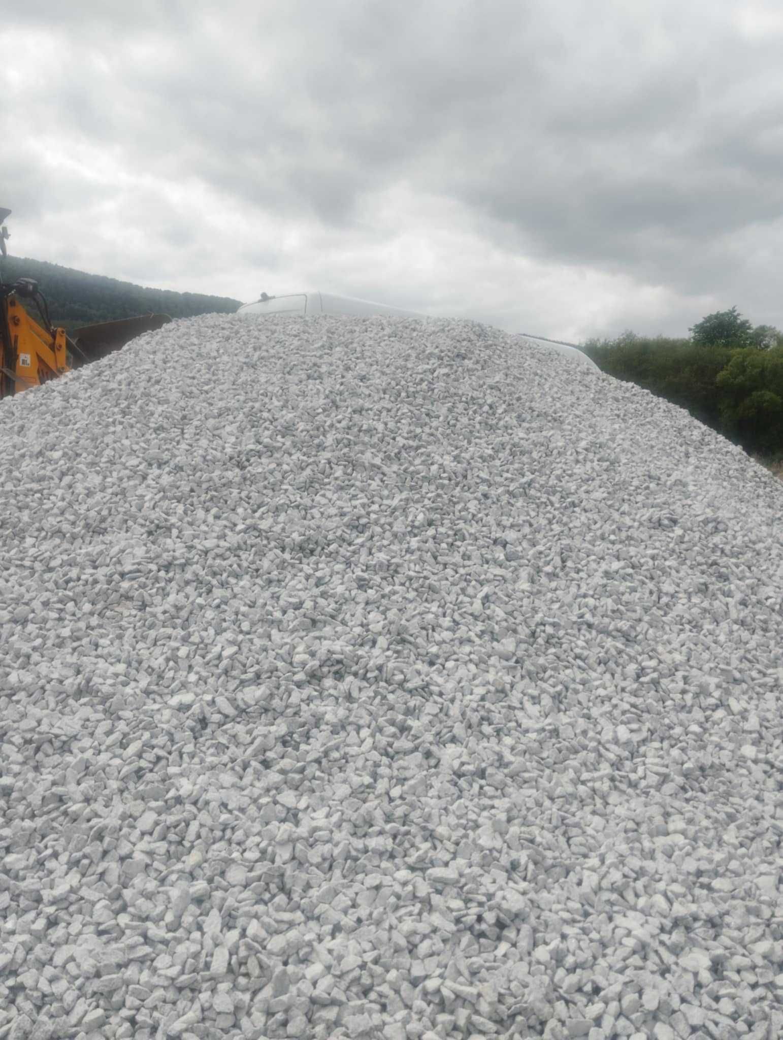 Kamyczek ozdobny do ogrodów,dalmatyńczyk/grys granitowy 16/22 - czysty