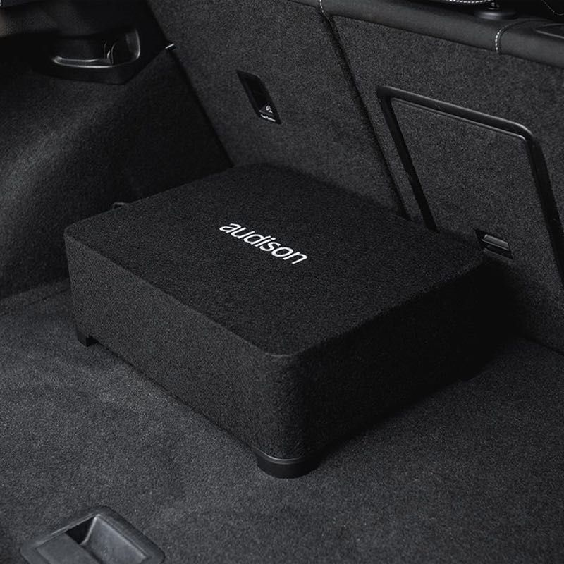 Subwoofer e amplificador Audison APBX 8 AS2 com garantia+cabos ligação