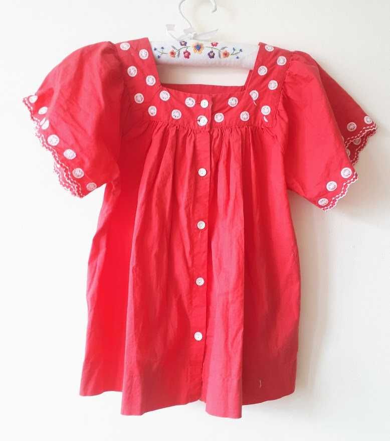 Zara // Túnica bordada 11-12 anos (152 cm)