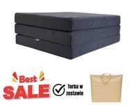 MATERAC TURYSTYCZNY Składany Piankowy 195x80x9 + Torba | WYPRZEDAŻ