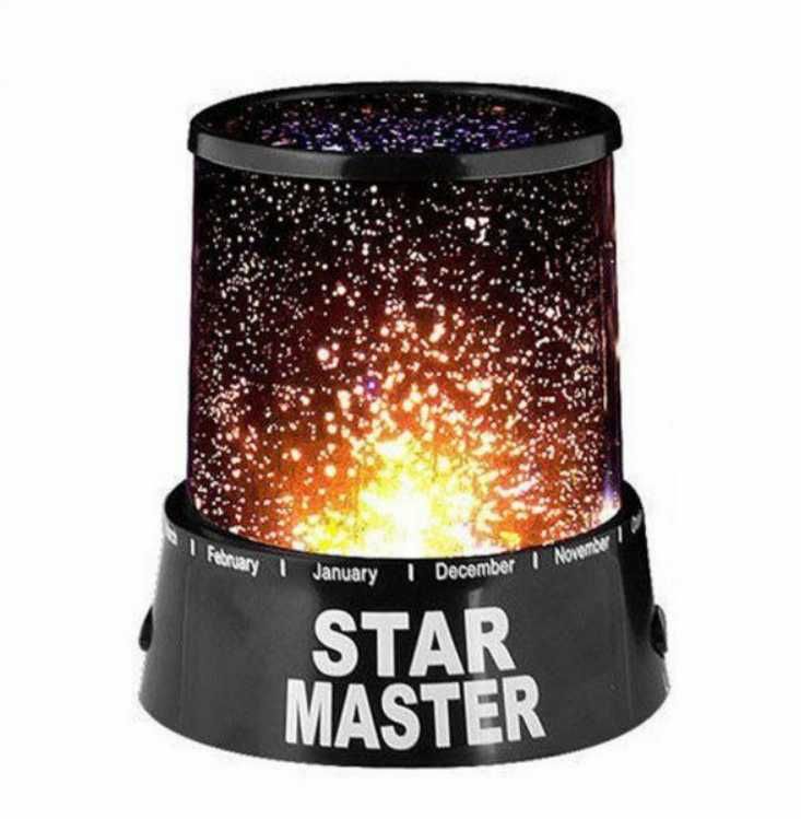 Светильник проектор ночник Звёздное небо Star Master