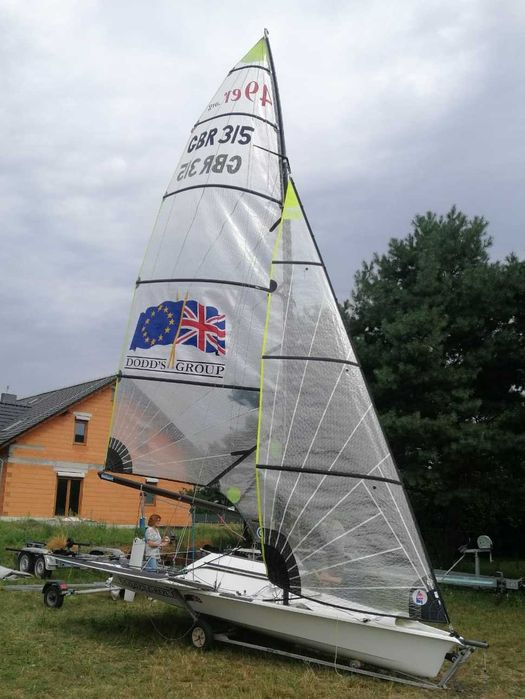 Żaglówka regatowa 49 er skiff - kompletny