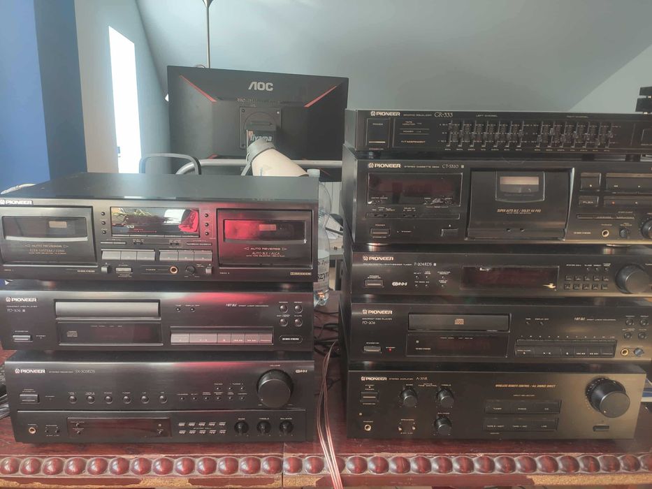 PIONEER Wieża Zestaw 9 elementów