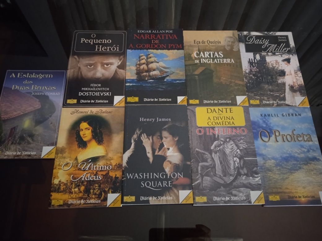 Coleção de 20 livros de bolso da Europa-América