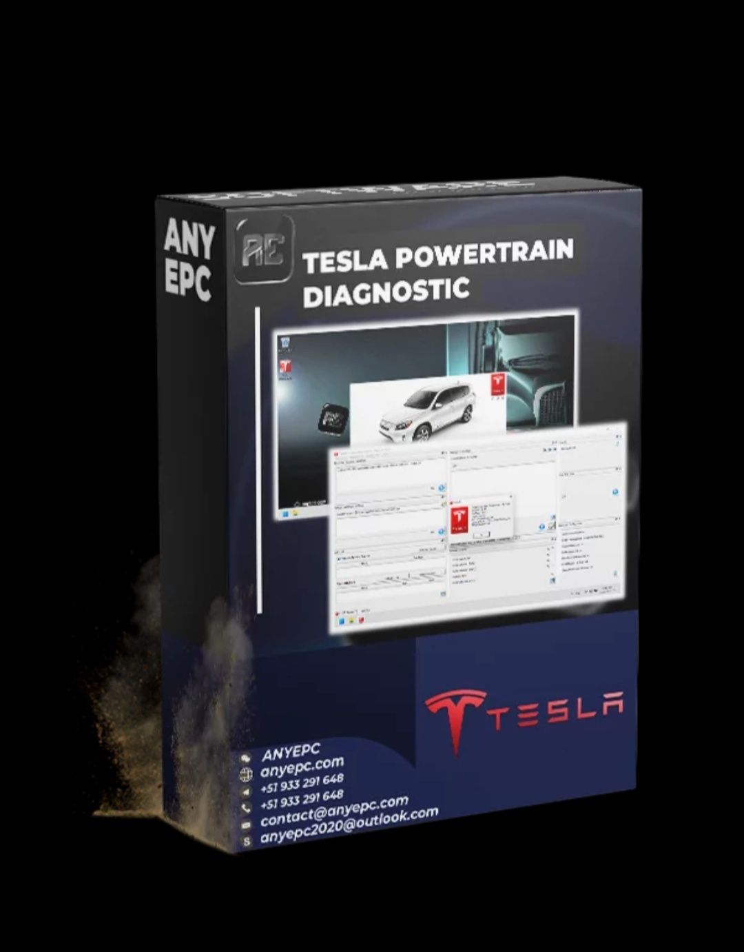 Tesla powertrain diagnostic - Ліцензія до програми.