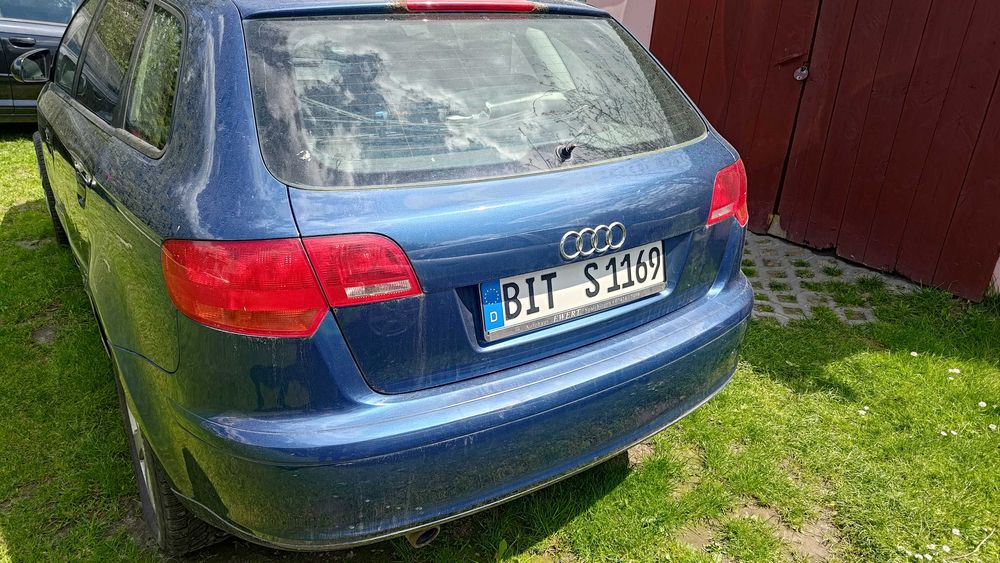 Audi A3 8L rok 2005 na części 1,6 Fsi skrzynia 6