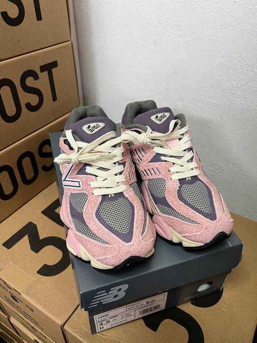 Кроссовки New Balance 9060 pink lavander / Нью Беленс 9060 37 38 39 40