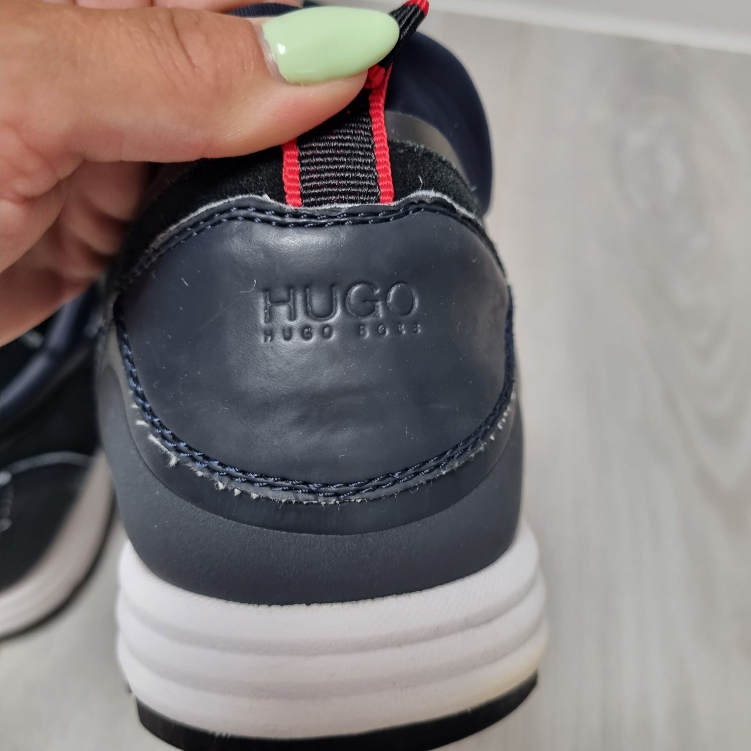 Hugo Boss Red Label Oryginalne męskie buty sneakersy Vibram roz. 43