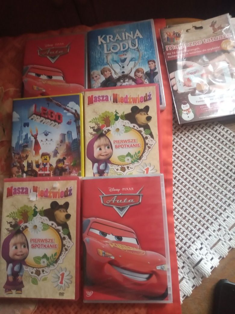 Płyty DVD dla dziecka.