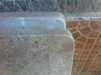 Parapet marmurowy (kamień naturalny) 95x35x3 cm