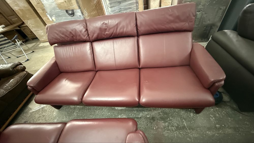 Диван кожаный, шкіряний з Німеччини