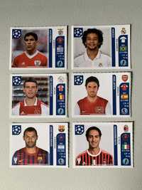 6 Cromos UEFA Champions League 2011/2012 [números na descrição]