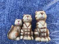 Статуэтки из керамики коты, слоны, жирафи